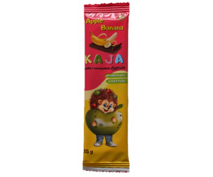 Sušený ovocný plátok Jablko - banán 15g